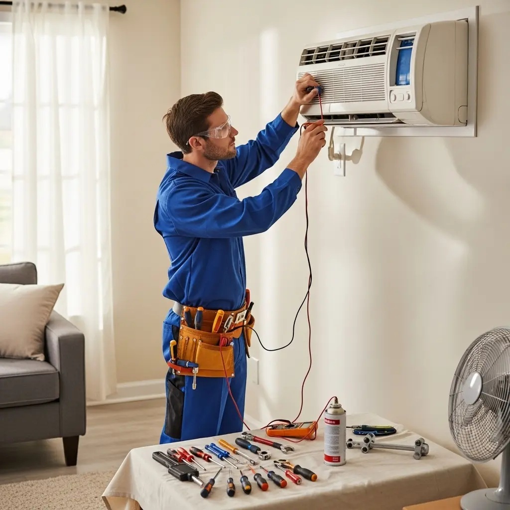 Turgutlu Uğur Uğur klima gaz dolumu ve bakım – Enerji verimliliği artırıldı. - Teknik servis örneği